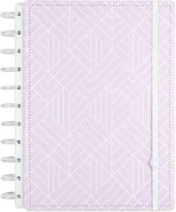 Caderno Inteligente, Grande G+, 290 X 220 mm, Ice Pink, 140 folhas, Caderno Inteligente