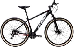 Bicicleta Aro 29 Ksw 21 Marchas Alumínio Cambio Shimano Freio a Disco