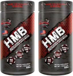 Kit 2x Hmb 1500mg - 90 Cápsulas - Bruthal Sports
