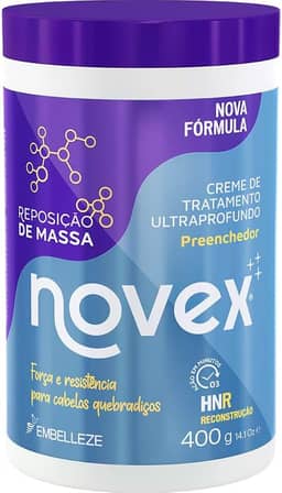 Novex Creme de Tratamento Repositor de Massa 400 g