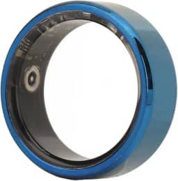 Smart Ring Health Tracker, anel rastreador de saúde para monitorar dados de sono, pedômetro fitness, tirar fotos remotamente, anel inteligente de saúde IP68 à prova d'água para homens e mulheres, azul
