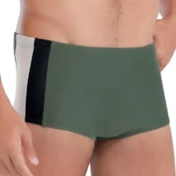 Sungão de Praia Mash Resistente ao Cloro UV 50+ Dry Fast Masculino Listra Lateral