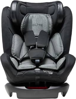 Cadeira de Carro Infantil 0 a 36Kg Elite 4 em 1 Preto e Cinza Ônix - Maxi Baby