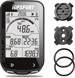 iGPSPORT BSC100S Ciclocomputador GPS, Bluetooth Tela de 2,6 Polegadas IPX7 à Prova d'água 40H de Vida útil da Bateria Computador de Bicicleta Sem Fio