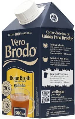 BONE BROTH DE GALINHA 500ML