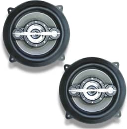 Par alto falante triaxial Leson 4 polegadas som automotivo