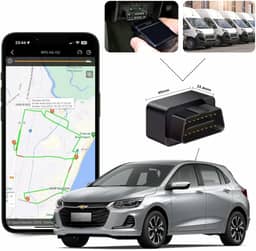 BrasilSAT - Rastreador Veicular Para Carros Com Chip M2m E Aplicativo Em Tempo Real Com Instalação Rapida, Instale Voce mesmo!
