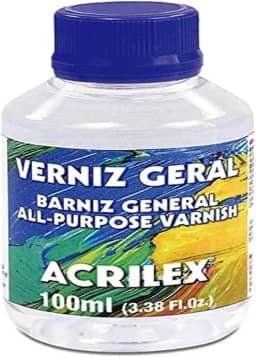 Verniz Geral, Acrilex, Incolor, 100 ml
