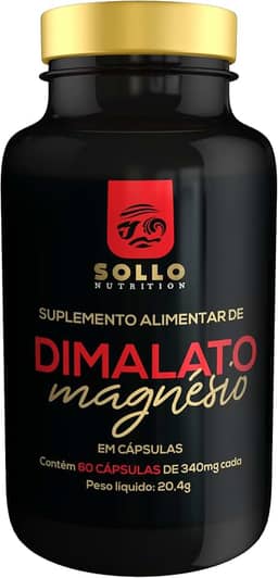 Dimalato de Magnésio - 60 Cápsulas