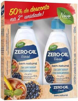 Zero-Cal Eritritol Adoçante Líquido 200ml – Substituto do Açúcar para Bebidas e Alimentos – Sem Calorias, Low Carb, Sem Glúten