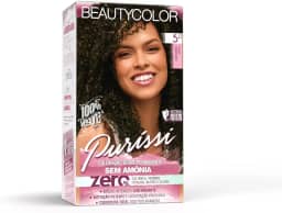 Coloração Kit BEAUTYCOLOR Puríssi Sem Amônia - 5.0 Castanho Claro
