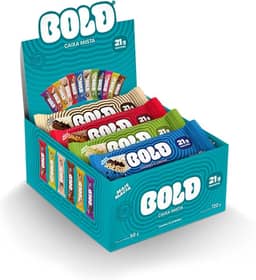 Barra de Proteína BOLD Snacks Mista (20g de Proteína) - Caixa com 12 unidades