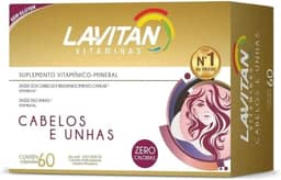 Lavitan Mais Hair Cabelos E Unhas 60 Cápsulas