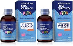 Kit 2 Multivitamínico 240ml Neo Química Kids