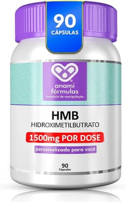 Hmb 1500mg Anti-catabólico | 90 Cápsulas - Anami