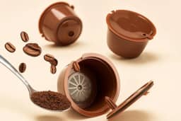 Cápsulas Reutilizável Regarregável Kit com 3 Cápsulas de Café Reutilizáveis Ecológicas, Laváveis, Compatível Com Cafeteiras – SHACK