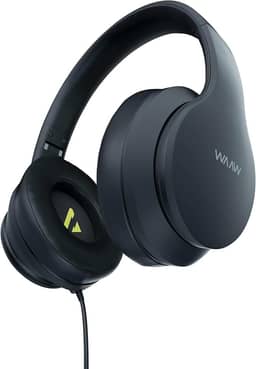 WAAW by ALOK Fone de Ouvido Headphone SENSE 100HW com Fio, Microfone, Compatível com Assistente de Voz, Design Dobrável