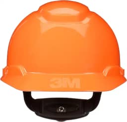 3M, Capacete de Segurança H-706, Secure Fit com Suspensão de Catraca e Sensor UV - Laranja