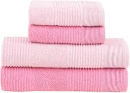 Jogo de Toalhas Buddemeyer Maya Extra Soft Banho Rosa/Rosa 4 peças