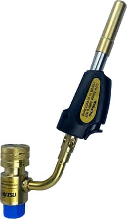 Maçarico portátil automático Hand Torch JH-1ST resistente rotação 360º econômia e controle de chama 1982ºC Culinário Gourmet PREMIUM queima solda profissional 1982ºC soldagem brasagem válvula ajuste