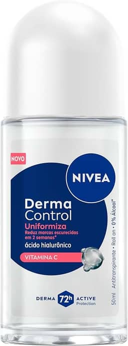 NIVEA Desodorante Roll-on Derma Control Uniformiza 50ml
