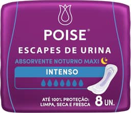 Poise® Absorvente para Escapes de Urina Noturno Maxi 8un