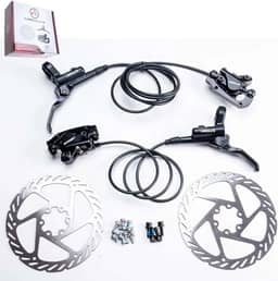 Kit Freio A Disco Hidráulico Bike Com Rotor 160mm Absolute