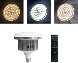 Gimaibugraff 1 Pacote De 85 W Led Soft Box Light, Lâmpada Para Fotografia 2700-6500 K Com Controle Remoto E Temperatura De Cor Regulável, Luzes E27 Para Estúdio Fotográfico E De Vídeo