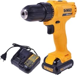DEWALT Parafusadeira de 3/8 Pol. (10mm) a Bateria 12V MAX Ion-Litio com Carregador Bivolt DCD700LC1