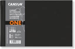 CANSON Caderno Artbook Sketchbook One 100g/m² A5 14,8 x 21cm 80 Folhas