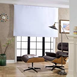 Persiana Rolo Blackout Block L120 X A160 Branco 32558