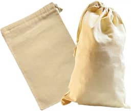 Saco Saquinho de algodão natural crú (29X47)