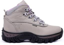 Bota Feminina Adventure Trilha Trabalho Passeio Couro legitimo Conforto