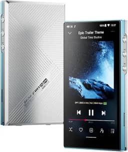 JadeAudio Leitor de música FiiO JM21 Android 13 de alta resolução com Snapdragon 680, Bluetooth WiFi USB DAC 12,5H Playtime (azul celeste)