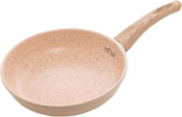 LYOR - Frigideira de Indução em Alumínio com Revestimento Cerâmico Granilite Bege 20cm