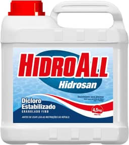 HidroAll Cloro para piscinas Hidrosan 4,5Kg