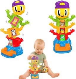 Brinquedo Educativo Para bebe Criança Pula Centopeia Encaixe Colorido Brinquedo Educativos 1 ano