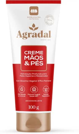 Agradal Creme Mãos E Pés 100G