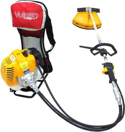 Vulcan Trent Roçadeira Costal Multifuncional a Gasolina 2T 43cc 1,7HP com Enxadas, Capinadeira e Cultivadora VRC430
