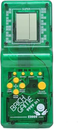 Mini Game Console Portátil Retrô com 9999 Jogos em 1, Video Game Clássico Estilo Brick Game