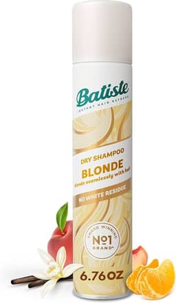 Shampoo a seco Batiste Blonde para cabelos loiros e claros 200ml Remove Oleosidade