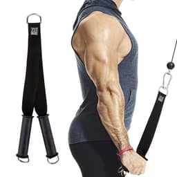 Puxador Cross Over Fita Para Tríceps Manopla Puxador Corda - Puxador Tríceps Academia, Puxador Academia, Puxador Fita Tríceps, Puxador Corda, Corda Tríceps