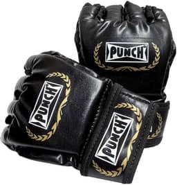 Luva Mma Couro Sintético Punch
