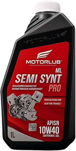 Oleo De Motor 10w40 Api Sn Semissintético Pro 1 Litro