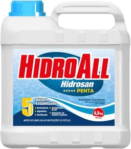 HidroAll Cloro para piscinas Hidrosan Penta 4,5Kg