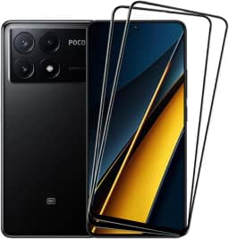 Kit 2 Películas de Vidro Temperado 3D 9D para Xiaomi Poco X6 Pro