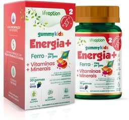 Gummy Kids Energia+ | Suplemento Infantil com Ferro e Vitaminas | Mais Energia e Vitalidade