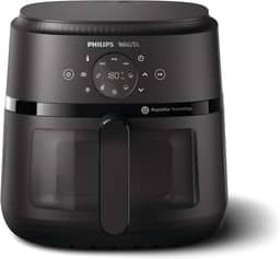 Fritadeira Airfryer Digital Série 2000 XL, Philips Walita, 6,2 litros, Tecnologia RapidAir, Preta, 2 anos de garantia, 220v, 1700W - NA230/09