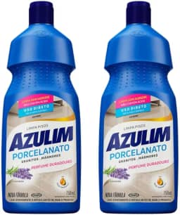 Limpa Porcelanatos Lavanda, Kit com 2 Unidades de 750ml