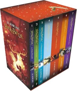 Box Harry Potter vermelho (edição “britânica”)